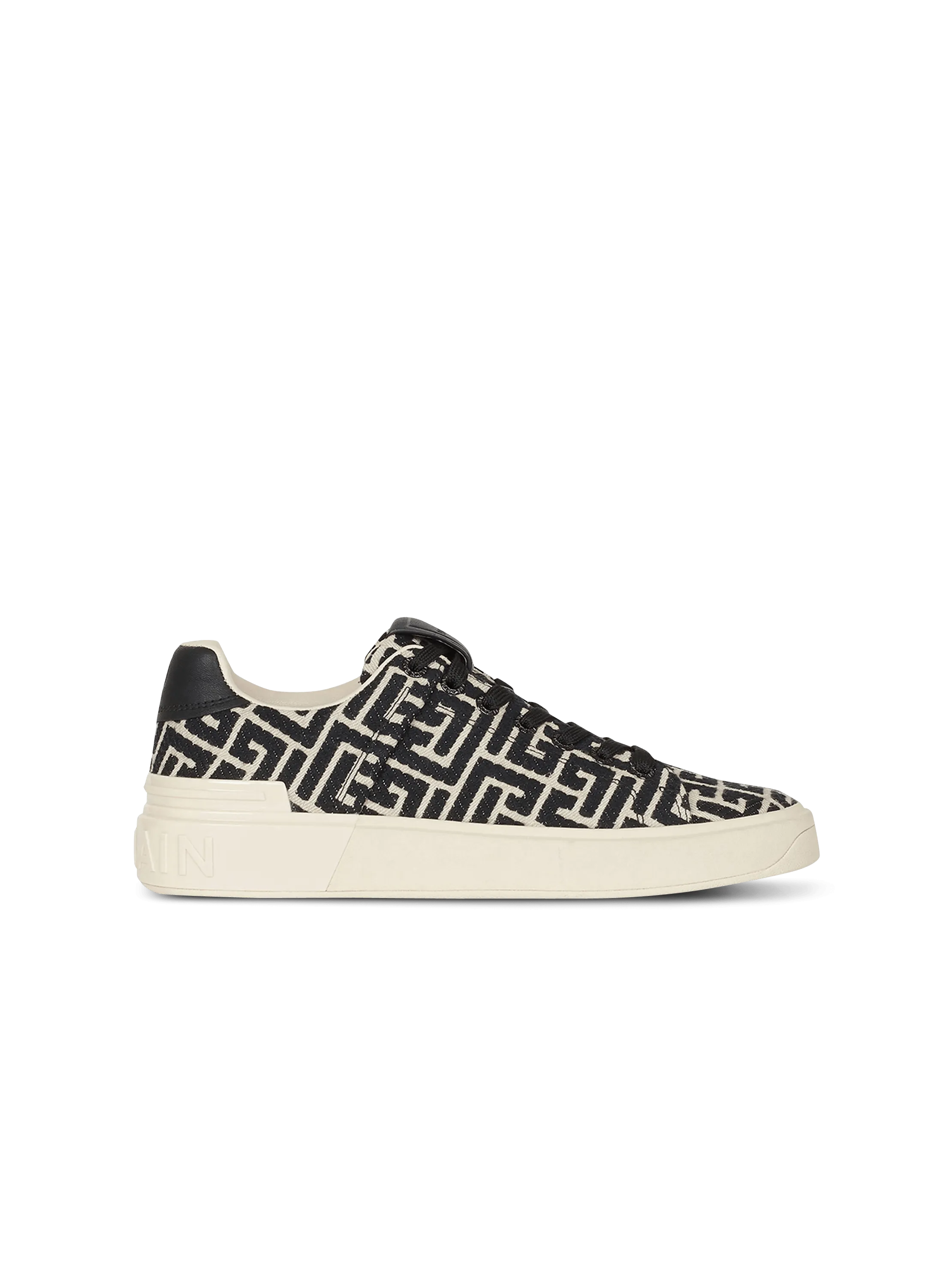 Baskets B-Court en jacquard monogramme