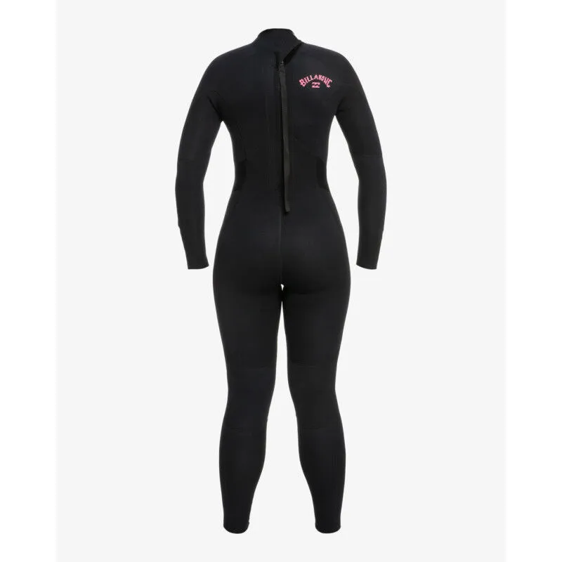 Billabong 4/3 mm Launch Back Zip Bbs - Combinaison de surf femme | Hardloop