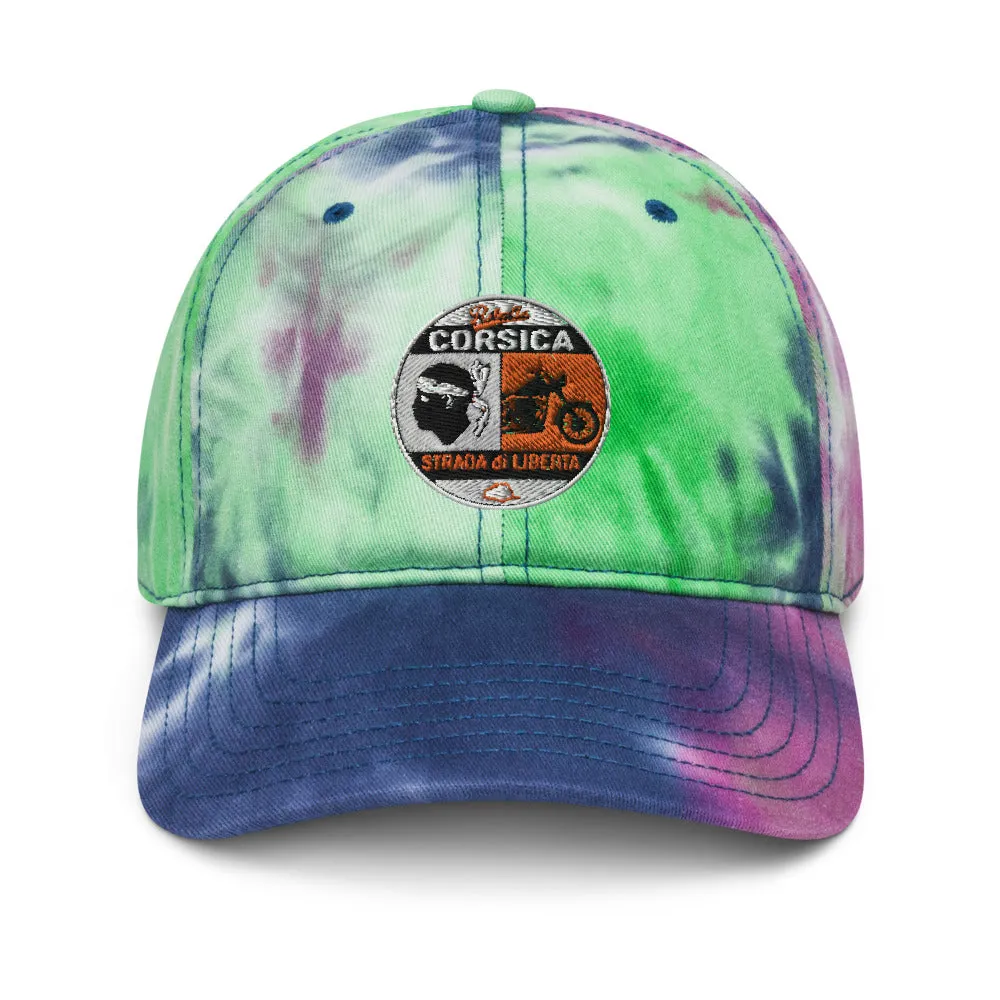 Casquette tie and dye Bikers Corsica