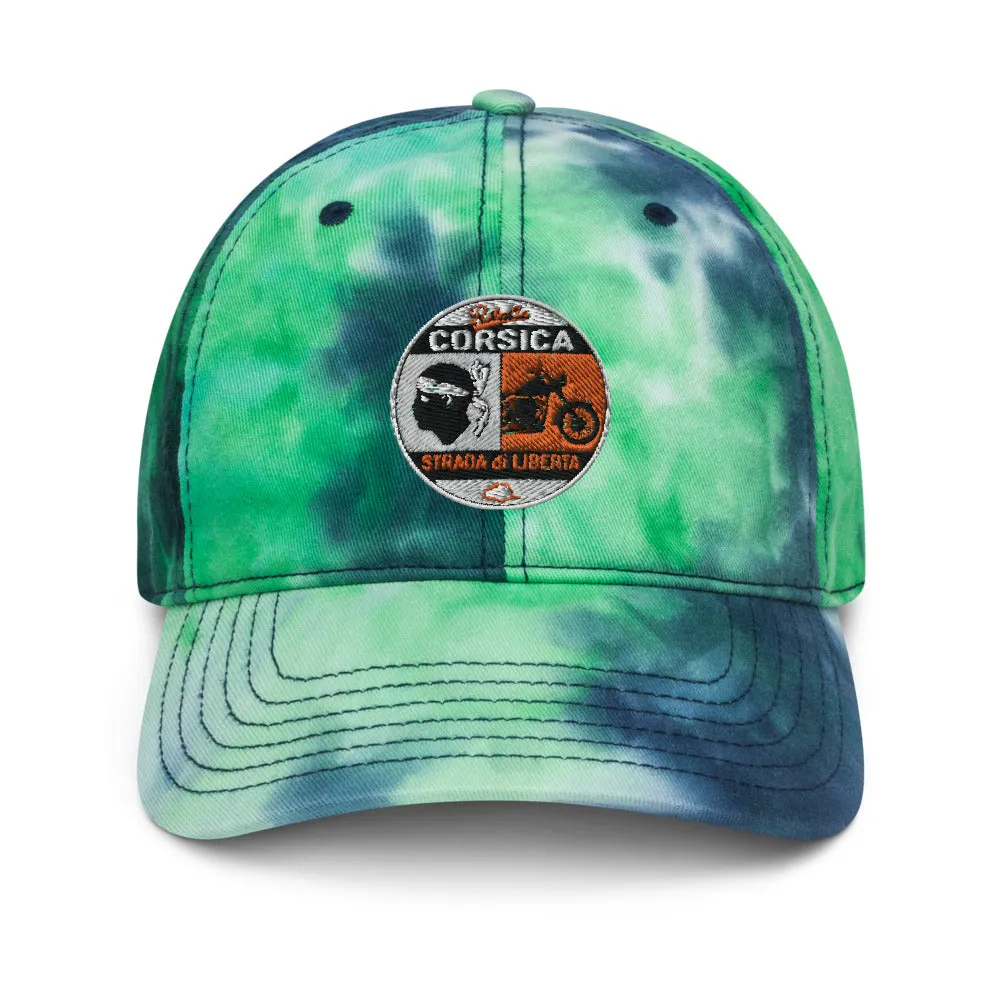 Casquette tie and dye Bikers Corsica
