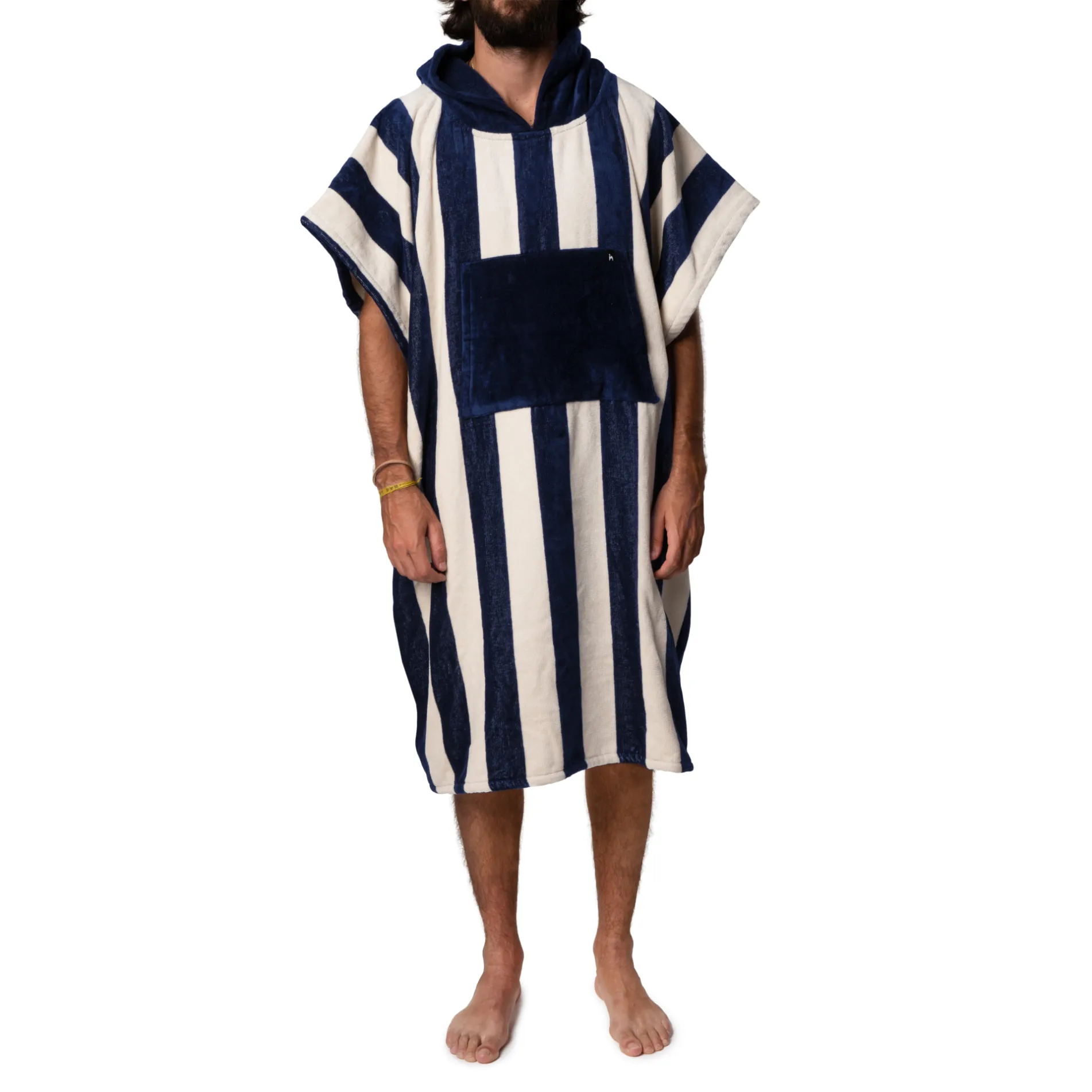 Poncho Ericeira Turc Cotton Bio Bleu
