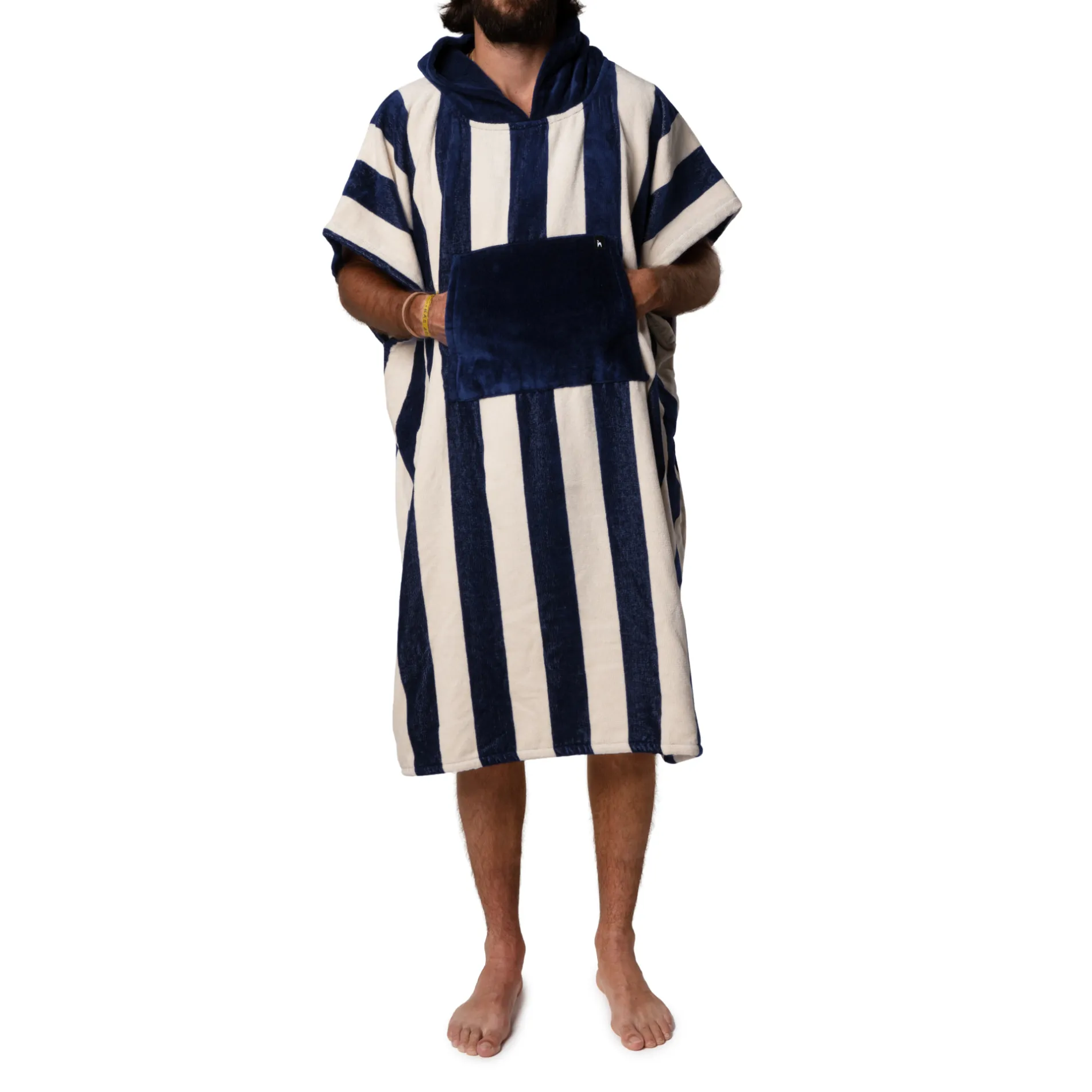 Poncho Ericeira Turc Cotton Bio Bleu