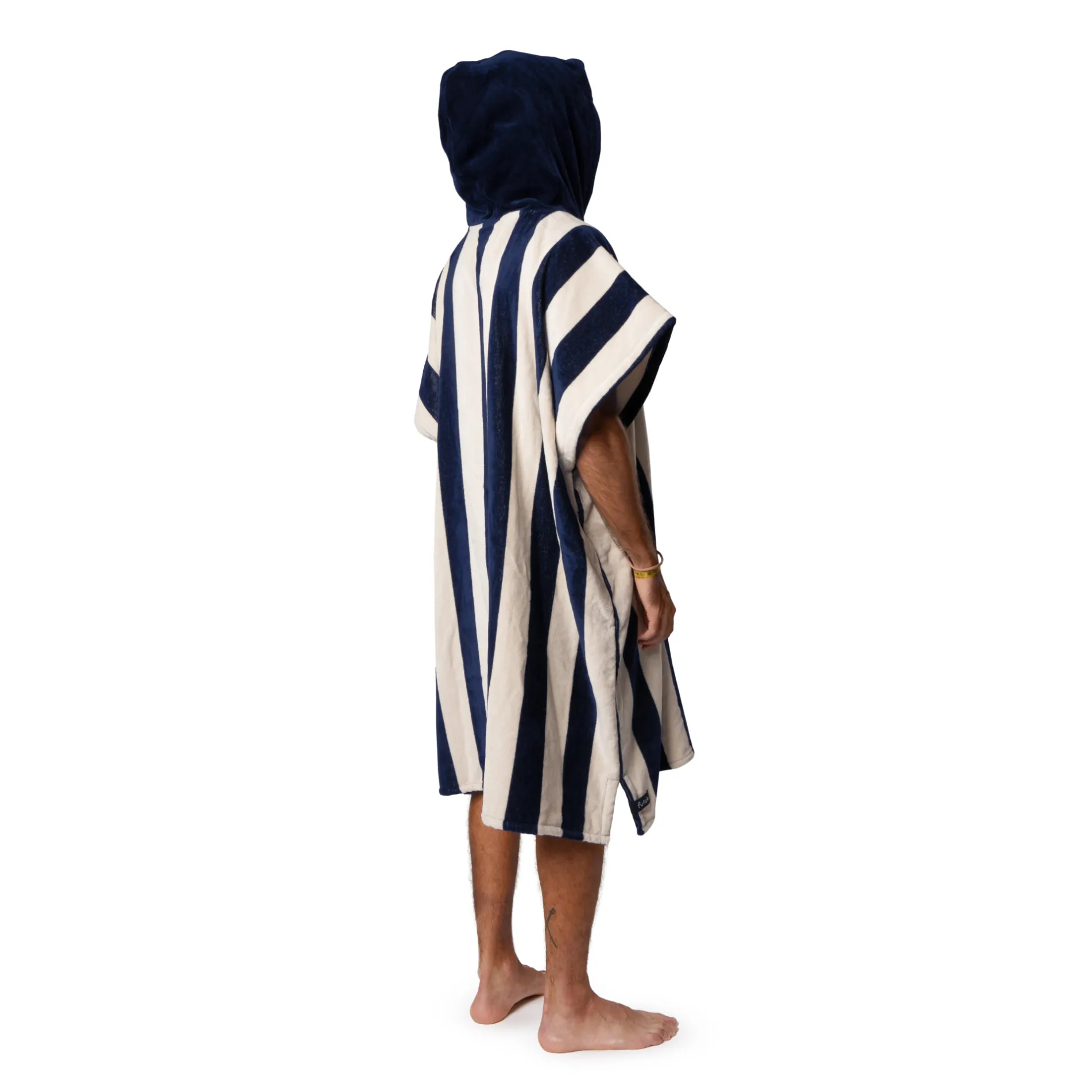 Poncho Ericeira Turc Cotton Bio Bleu